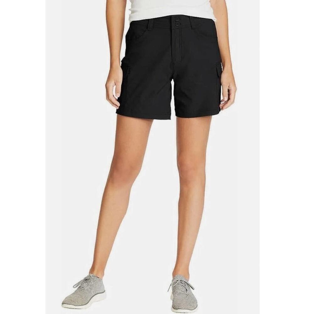 Eddie Bauer Black Casual Hiking Shorts